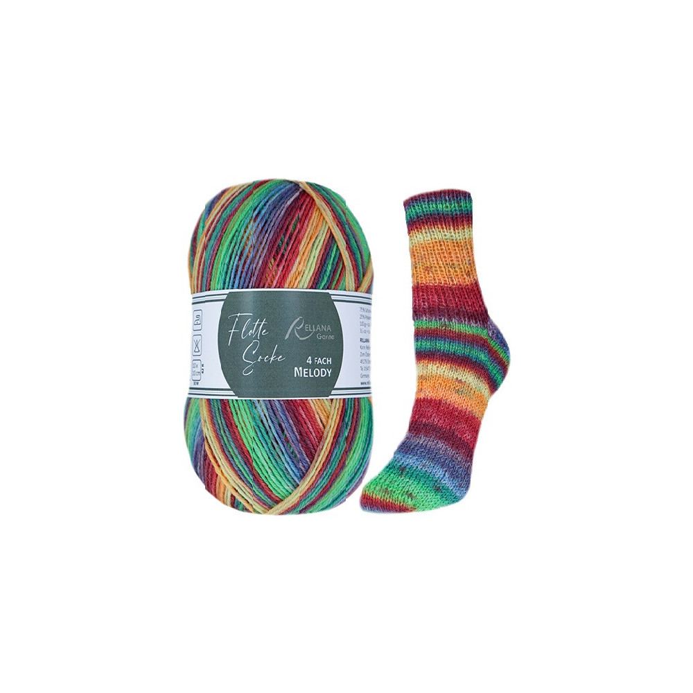 Příze Flotte Socke 4-fach Melody