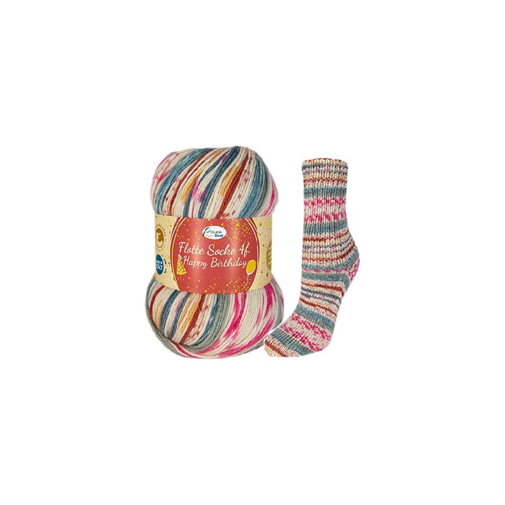 Příze Flotte Socke 4-fach Happy Birthday