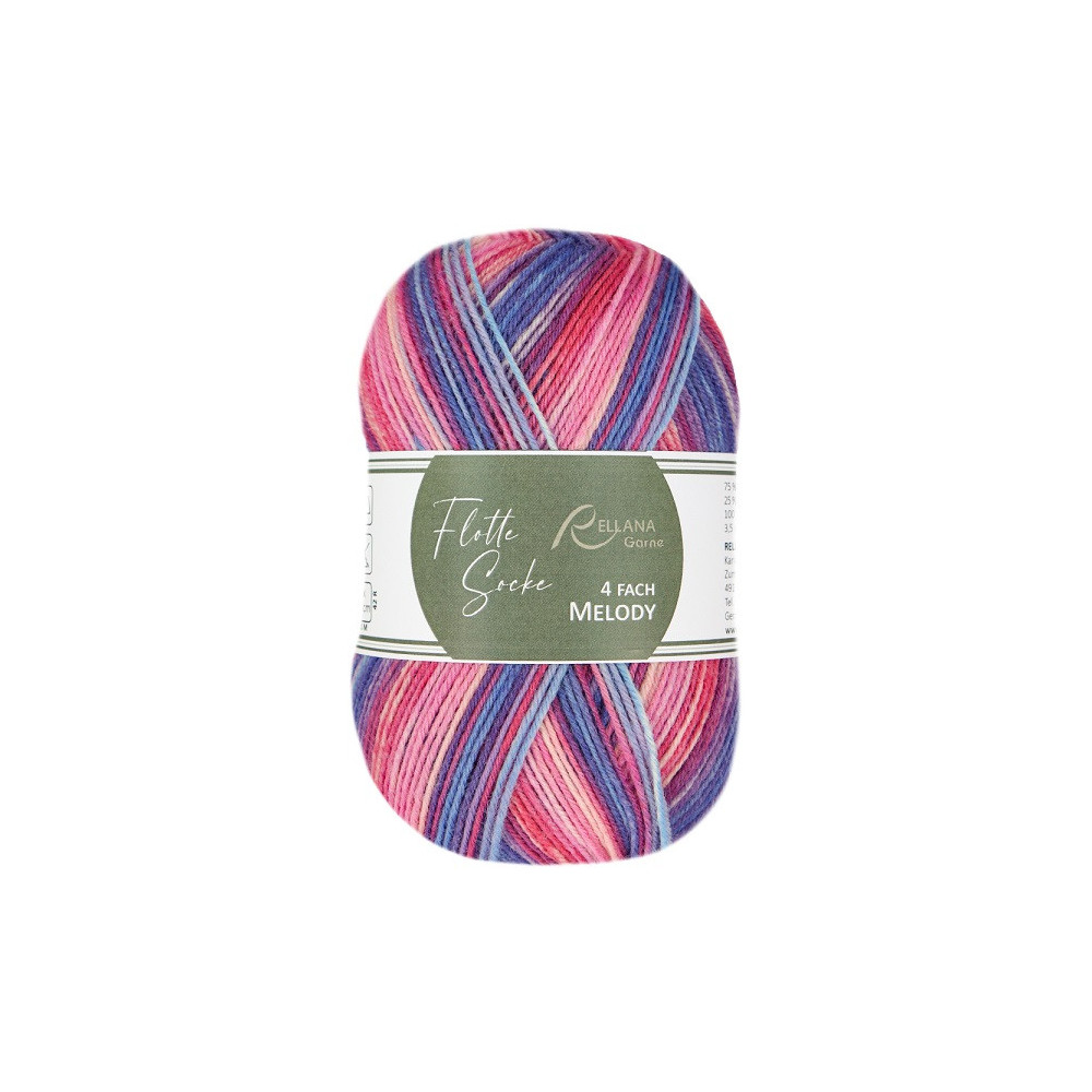 Příze Flotte Socke 4-fach Melody - Obrázek 2