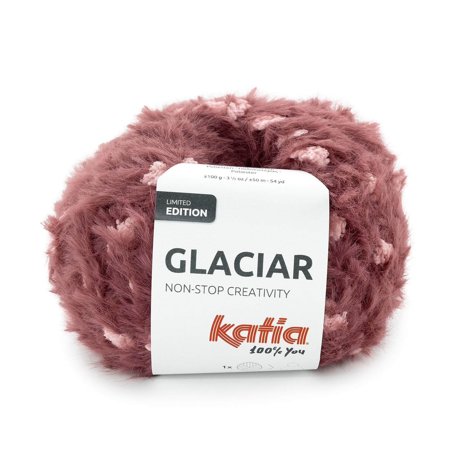 Příze Glaciar - Makeup-Rose