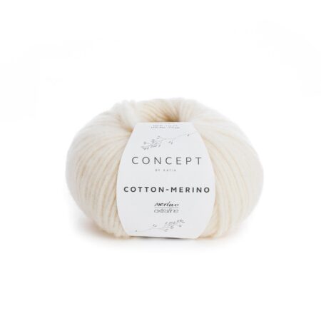 Příze Cotton-Merino- barva Ecru