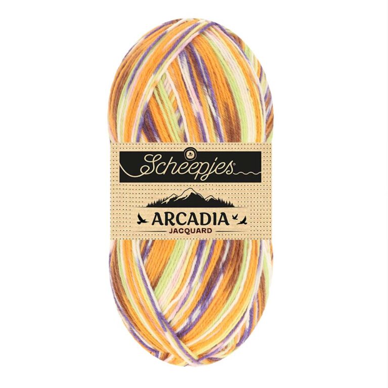 Příze Scheepjes Arcadia Jacquard - barva Amberleaf