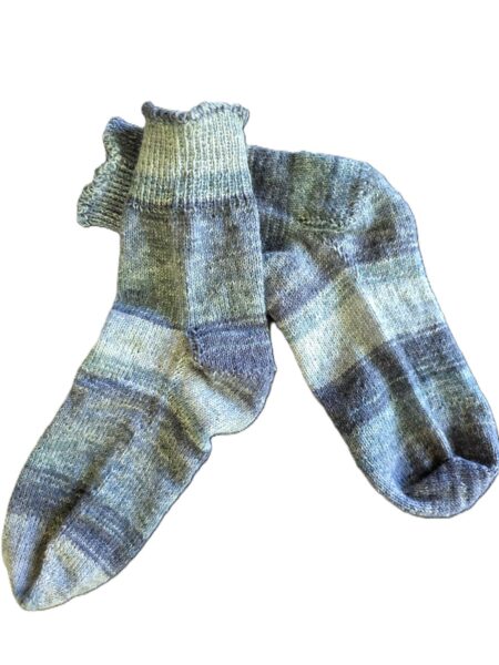 Pánské ponožky z příze Supergarne Aktiv 4-fach Denim