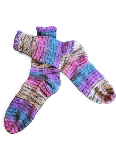Dámské ponožky z příze Folden Socks Serfaus