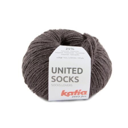 Příze United Socks - barva Dark Brown