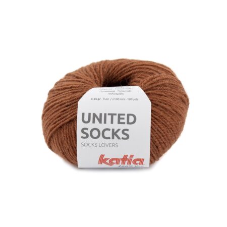 Příze United Socks - barva Rust